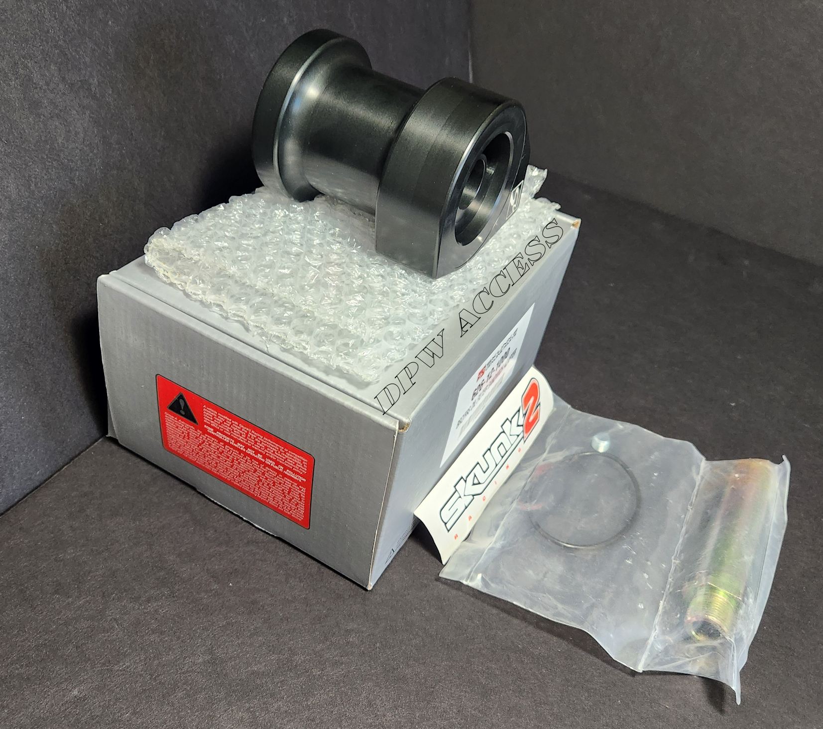 NEW Skunk2 626-12-1000 Oil Sandwich Adapter Plate Black Temp